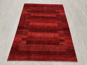 Loribaft Tappeto 230 x 160 Rosso (Iran) Annodato A Mano