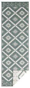 Tappeto per esterni verde e crema , 250 x 80 cm Malibu - NORTHRUGS