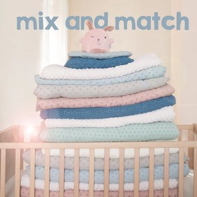 Paracolpi beige in misto cotone 170 cm Frosty Almond – Roba