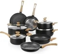 Batteria 12 pezzi medium Black Stone