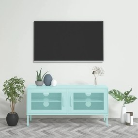 Mobile tv menta 105x35x50 cm in acciaio