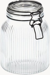 Set barattoli in vetro con coperchio a clip Tidy, set da 12