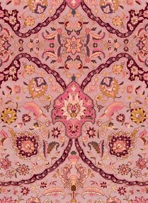 House of Hackney Carta da parati Zanjan - Quartz-Pink