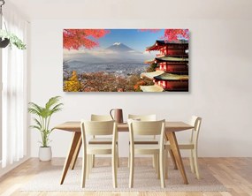 Quadro su tela – Autunno in Giappone