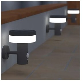 Lampada solare da parete LED con sensore LED/2W/3,7V 1200 mAh IP44