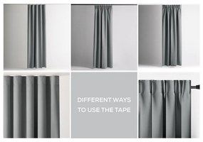 Tenda termoisolante/parzialmente oscurante grigia 140x245 cm Kierra – Restilo