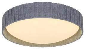 Nordlux - Plafoniera CORATO 3xE14/15W/230V Ø 42 cm grigio