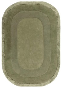 Tappeto verde tessuto a mano con lana 160x230 cm Halo - Asiatic Carpets