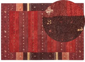 Tappeto Gabbeh lana multicolore 160 x 230 cm SINANLI Beliani