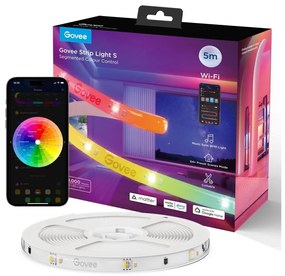 Govee - Wi-Fi RGBICW Smart PRO Striscia LED 5m MATTER  - extra durevole