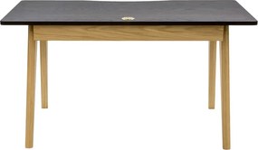 Scrivania con effetto rovere 70x140 cm Nice – Woodman