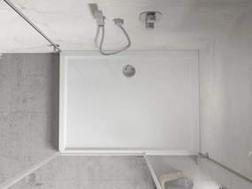 Mexen Flow+ piatto doccia rettangolare 80 x 70 cm, bianco lucido - 46R107080H