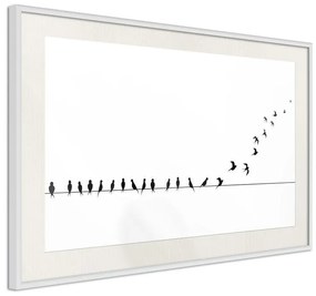 Poster Birds on a Wire