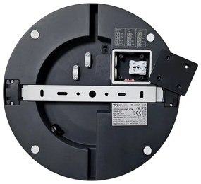 Plafoniera LED da bagno con sensore ELLÉ LED/24W/230V diametro 26 cm IP54 antracite