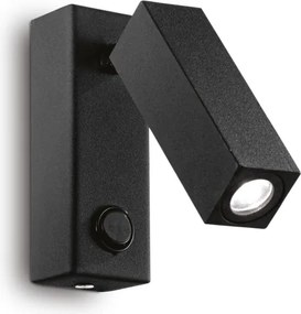Ideal Lux - Faretto da parete LED PAGE LED/3W/230V CRI 90 nero