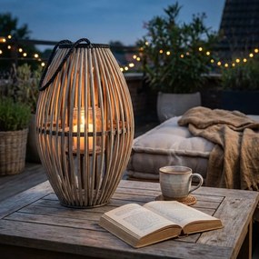 ELEONORE - lanterna in vimini