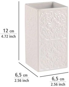 Set di accessori da bagno bianco in ceramica Cordoba - Wenko