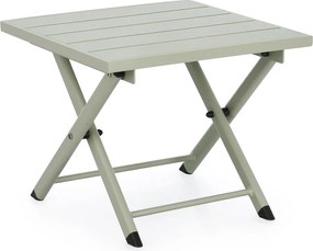 Tavolino da giardino in alluminio 43x44 cm Taylor - Bizzotto