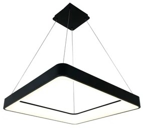 Brilagi - Lampadario LED dimmerabile sospeso a cavo FALCON II LED/125W/230V 60x60 cm nero + telecomando
