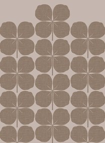 Isidore Leroy Carta da parati panoramica Bonheur - Ocre Panel A