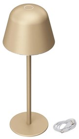 Lampada da Tavolo Ricaricabile 2.2W, IP54 CCT Dimmerabile, Beige/Sabbia Colore del corpo Beige