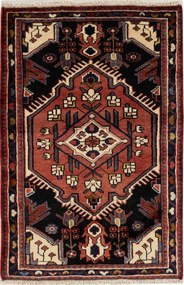 Shiraz Tappeto persiano 130 x 90 (Iran) Annodato A Mano
