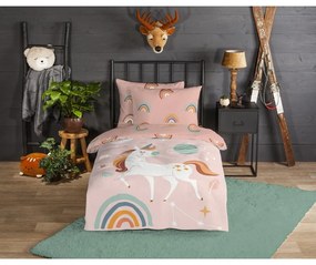 Biancheria da letto per bambini in flanella per letto singolo 140x200 cm Unidance - Good Morning