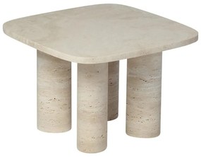 Tavolo contenitore in pietra 52x52 cm Volos - Blomus