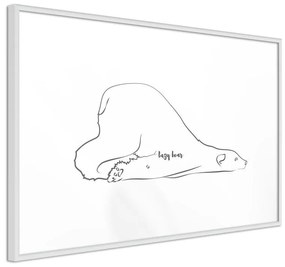 Poster Resting Polar Bear