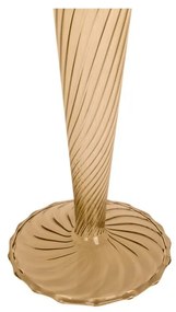 Portacandele in vetro marrone chiaro, altezza 26,5 cm Swirl - PT LIVING