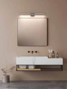 Open Design OR86133 - Illuminazione per specchio a LED LUCE LED/11W/230V 61,5 cm IP44 nera