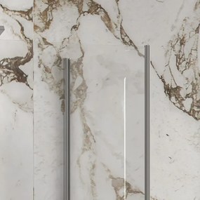 Box doccia walk in 80x140cm vetro 8mm anticalcare KW4000 - KAMALU