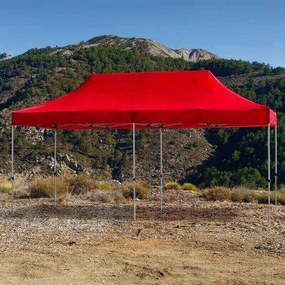 Gazebo 3x6 Master - Rosso