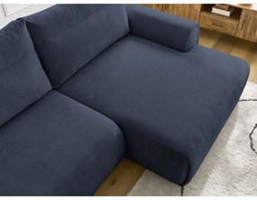 Divano angolare in blu scuro Aden – Bobochic Paris