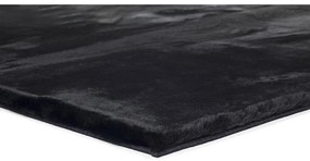 Tappeto nero , 160 x 230 cm Fox Liso - Universal