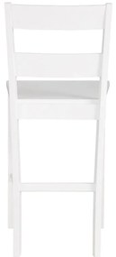 Sgabello da bar in legno di pino bianco (altezza seduta 60 cm) Torpedo - Støraa