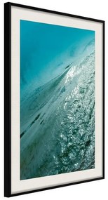 Poster  Depth of the Ocean  Cornice Quadri Cornice nera con pass-partout, Larghezza x Altezza Home decor 20x30