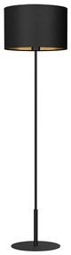 Lampada da terra ARDEN 1xE27/60W/230V nero/dorato