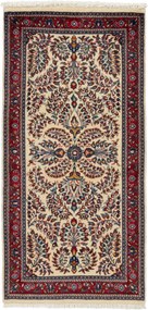 Sarouk Tappeto persiano 70x140 (Iran) Annodato A Mano
