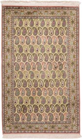 Cashmere Silk Tappeto 80 x 120 (Indian) Annodato A Mano