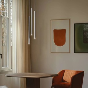 Lampada a sospensione Sopel 3 SIGMA, dimmerabile, Verde, Soggiorno / Sala da pranzo, Metallo, Moderno, Lampada a sospensione