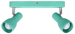 Luce Spot PICARDO 2xE14/40W/230V turchese