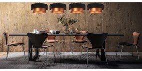 Lampadario a sospensione con filo DUO 1xE27/60W/230V