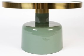 Tavolino rotondo in metallo ø 60 cm Glam – Zuiver