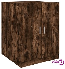 vidaXL Mobile per Lavatrice Rovere Fumo 71x71,5x91,5 cm