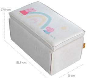 Panchina bianca per bambini Peppa Pig - Roba
