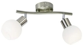 Globo 871602016X - Faretto LED LOXY 2xE14/5W/230V