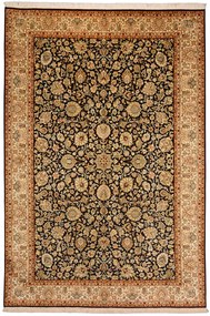 Cashmere Silk Tappeto 270x180 Beige (Indian) Annodato A Mano