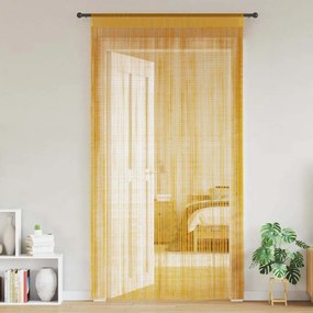 Tende A Filo 2 Pz Oro 140x250 Cm /