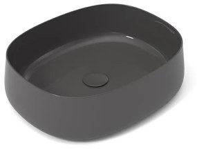 Lavabo da appoggio ovale in ceramica L 50 x H 13 x P 40 cm multicolore